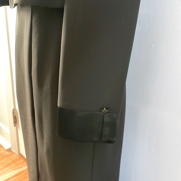 π¨π¦ Vintage Joseph Ribkoff Long Black Gown & Cropped Tuxedo Jacket, Size 10 - Picture 8 of 16